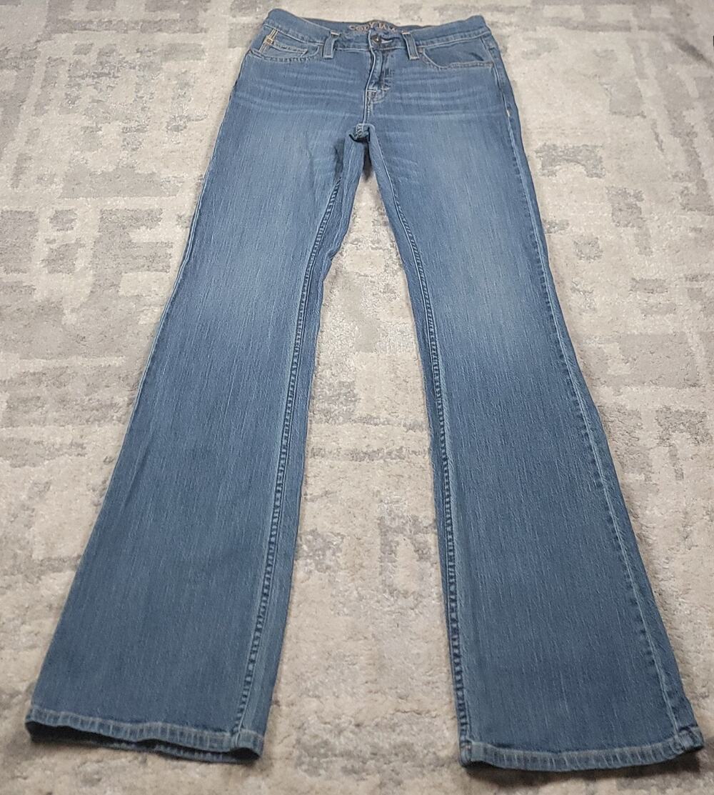 Cody James Women’s Relaxed Bootcut Fit Blue Denim Jeans Sz 33x35
